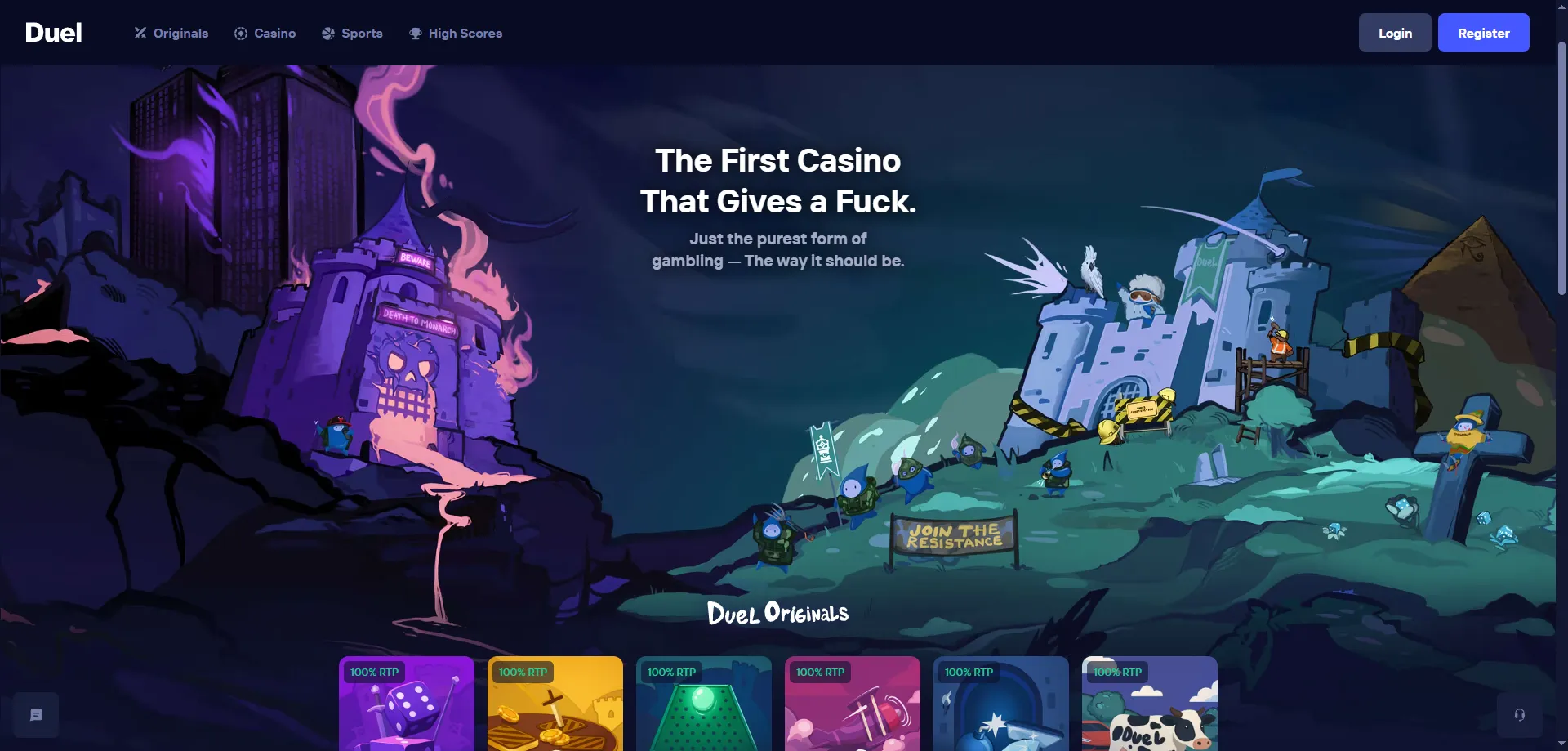 Licença e segurança do Duel Casino — cassino cripto regulamentado